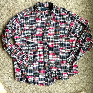 Classic Fit Ralph Lauren XXL plaid shirt